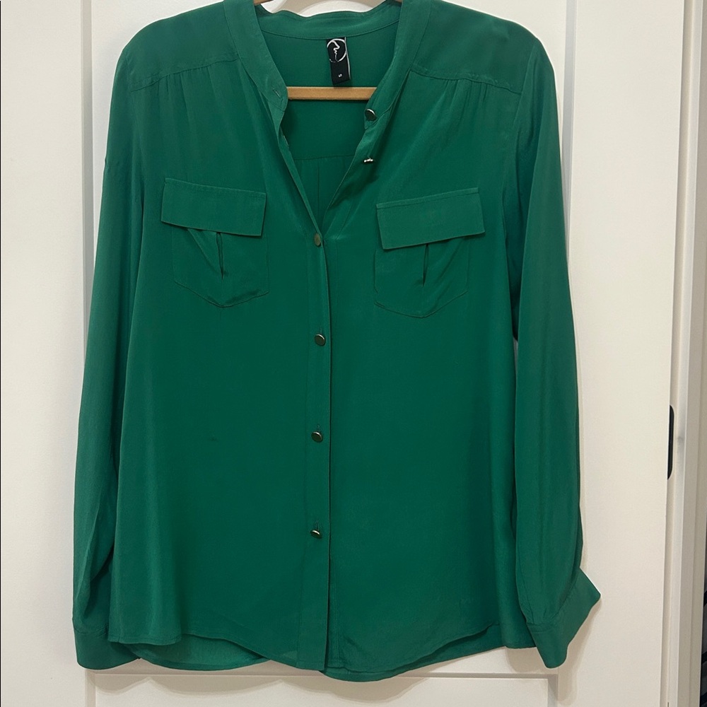 Emerald Silk M by Marcus Blouse